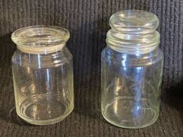 Clear Glass Jars With Lid Plastic Seal