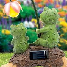 Frogs Garden Ornament