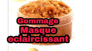 gommage eclaircissant hydratant anti