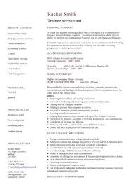 Professional Curriculum Vitae   Resume Template Sample Template of     Accounting Clerk CV