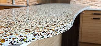 recycled glass countertop guys call