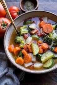 easy vegetable soup recipe with