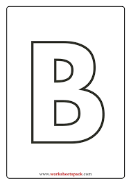 upper case alphabet template