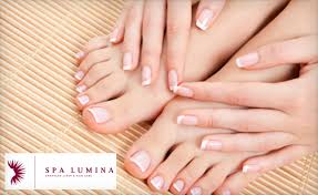 pedicure in barrie at spa lumina