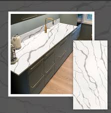 quartz stone slab for kitchen platform
