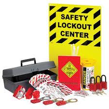 Lockout Tagout Wall Mount Station With Removable Kit