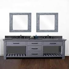 Windbay 60 free standing bathroom vanity, dark brown, white stone countertop, ceramic sink. Vanity Tops Granite Vanity Tops Sears