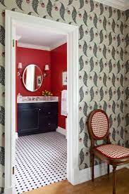 paint a black and white tile bathroom