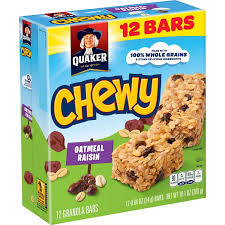 quaker chewy granola bars oatmeal