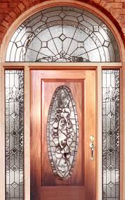 Ch71 Entry Leaded Glass Bevel Windows