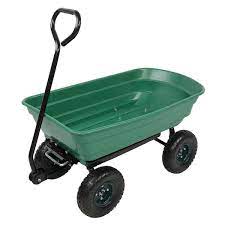 Winado Plastic Garden Cart In Green