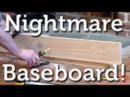 nightmare baseboard install you