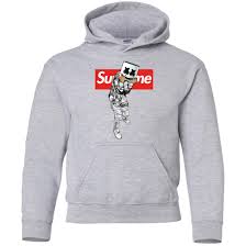 💡 how to buy supreme kids hoodie? Marshmello Limited Edition Supreme Youth Kids Pullover Hoodie The Geek Gifts