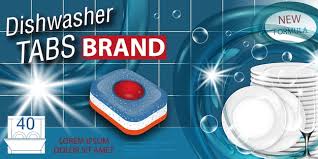 Dishwasher Detergent Tabs Package
