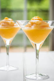 frozen peach bellini recipe with