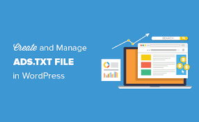 manage ads txt files in wordpress
