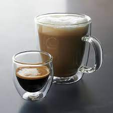 Bodum Bistro Mug Glass Coffee Cups