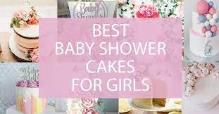 best girl baby shower cake ideas