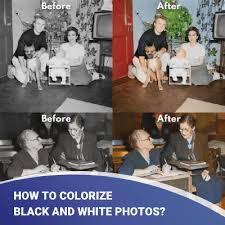how to colorize black and white photos