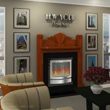 Art Deco Fireplace Mantel With