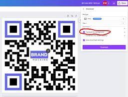 how to canva trackable qr codes with