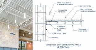 Steel Deck Design Drawings Roof And