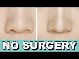 big nose look smaller no surgery