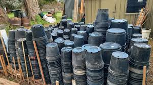 300mm plastic pots home garden