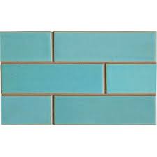 turquoise flats leather ceramic tile