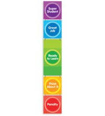 Color Your Classroom Behavior Clip Chart Mini Bulletin