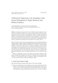 Pdf A Historical Approach To The Teaching Of The Linear