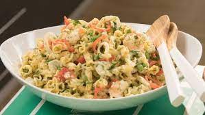 Shrimp Pasta Salad Food Network gambar png