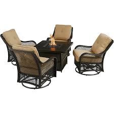 Orleans 5 Piece Fire Pit Set Hanover