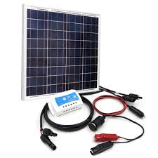 These have a lower efficiency than monocrystalline, but they fit better into smaller budgets without taking up a lot more space. Diy 50w Solar Panel Power Battery Charging Kit Shopee Malaysia