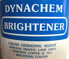 fabric brightener oxidizing agent