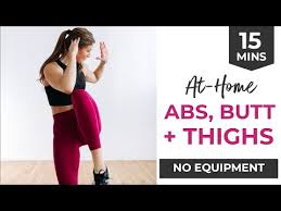 15 Minute Abs And Thigh Workout