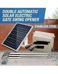 solar powered garage door gate opener