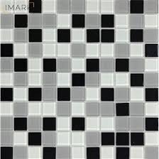 White Crystal Glass Mosaic Tile
