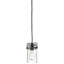 Maybe you would like to learn more about one of these? Brinley 7 75 Mini Pendant Clear Glass Olde Bronze Kichler Lighting