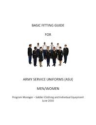 basic ing guide for army service