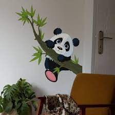 Climbing Panda Wall Sticker Wall Art Com