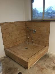 Raised Dog Washing Station With Wood