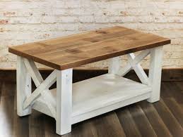 Farmhouse Coffee Table Made From