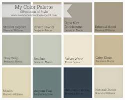 Whole House Color Palette Evolution Of