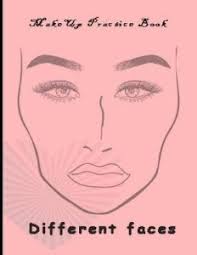 makeup practice book diffe faces