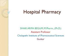 Hospital Pharmacy Authorstream