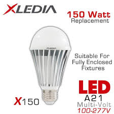 Xledia X150n Led Bulb 150 Watt Equal Fully Enclosed Rated Earthled Com