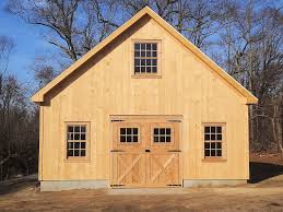 24 X36 Wooden Barn With Loft