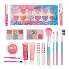pink viva makeup cosmetics gift set
