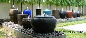 Large Glazed Garden Water Features